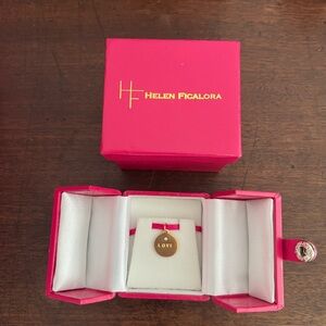 Helen Ficalora Gold Love Charm with Diamond